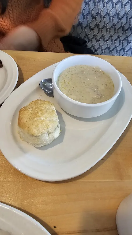 Sausage Gravy and Bisquit